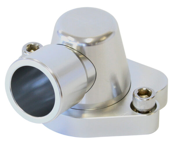 AEROFLOW 253 308 HOLDEN THERMOSTAT HOUSING SILVER NO HEATER SWIVE