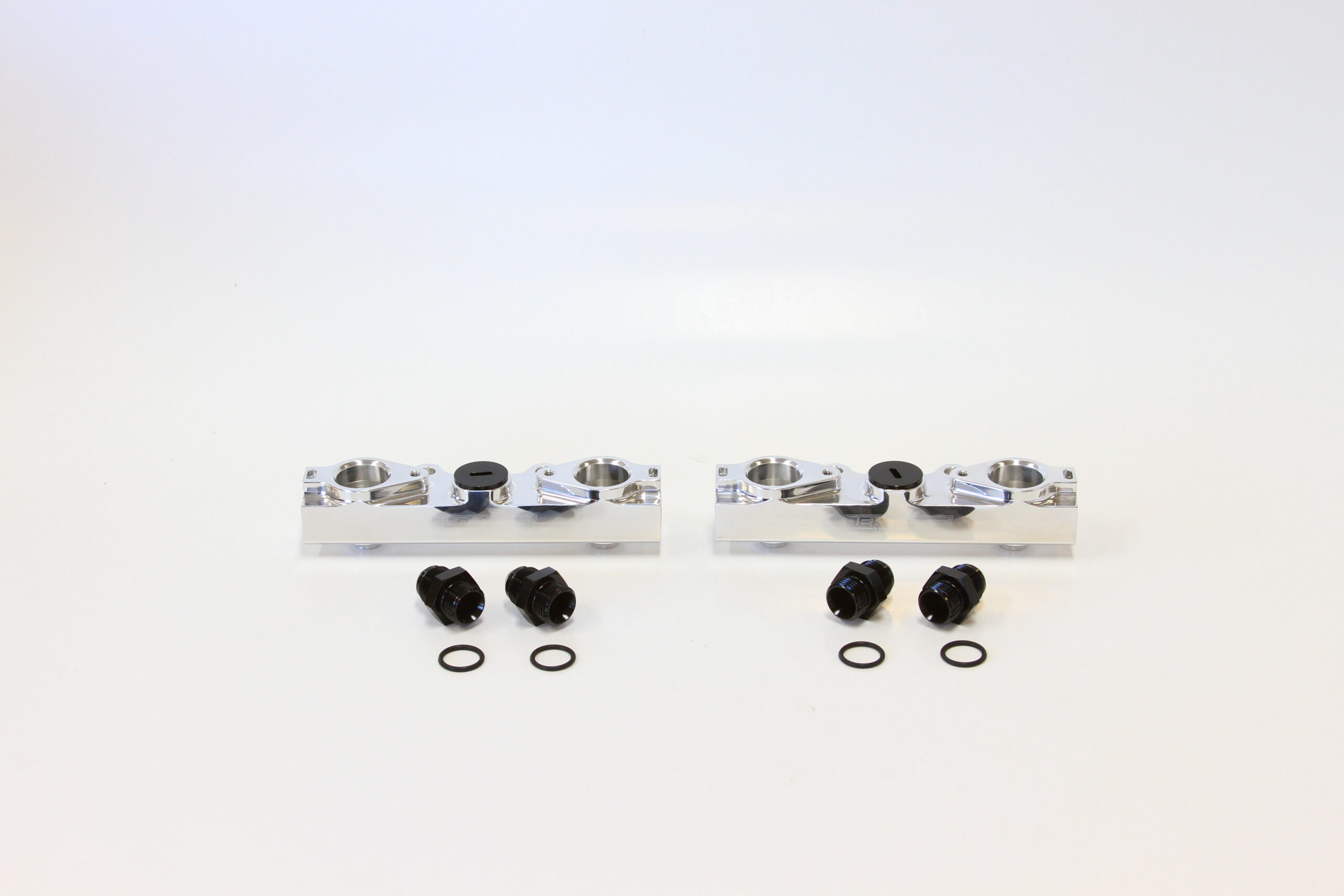 Aeroflow Subaru Ej25 Polished Fuel Railkit Sti Side Feed