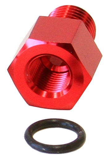 AEROFLOW FUEL RAIL ADAPT MAZDA / TOYOTARX-7 - MR2 / CELICA GT4 RED