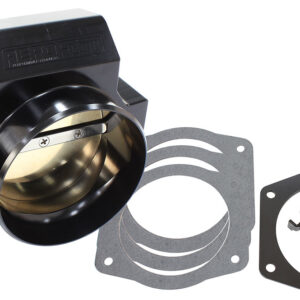 AEROFLOW GM LS 95MM THROTTLE BODY BLACK USES STD IDLE & TPS