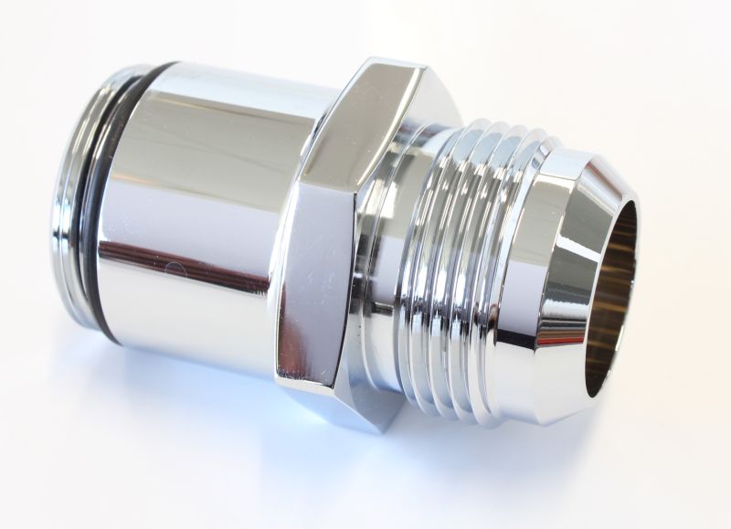 Aeroflow -16AN Adapter Suits All 360Degswivel Thermostat Hous Chrome