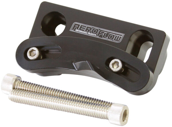 AEROFLOW SB FORD 302W 351W 10 O'CLOCK TIMING TAB POINTER BLACK