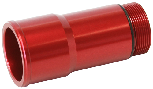 AEROFLOW 1.5" RADIATOR HOSE ADAPTER RED SHORT 2.75" LENGTH CVR