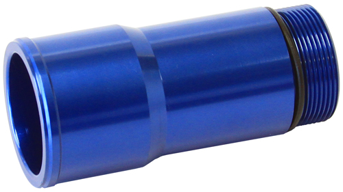 AEROFLOW 1.75" RADIATOR HOSE ADAPTER BLUE SHORT 2.75" LENGTH CVR
