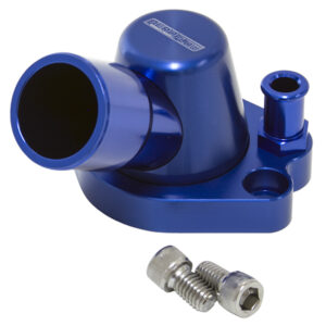 AEROFLOW 253 308 HOLDEN THERMOSTAT HOUSING BLUE W/HEATER SWIVEL