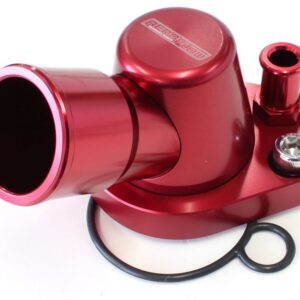 AEROFLOW 253 308 HOLDEN THERMOSTAT HOUSING RED W/HEATER SWIVEL