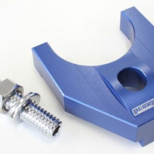 AEROFLOW BILLET DISTRIBUTOR HOLD DOWN BLUE LARGE V2 WINDSOR & 351C