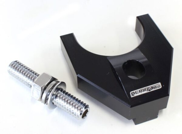AEROFLOW BILLET DISTRIBUTOR HOLD DOWN BLACK LARGE V2 WINDSOR & 351C
