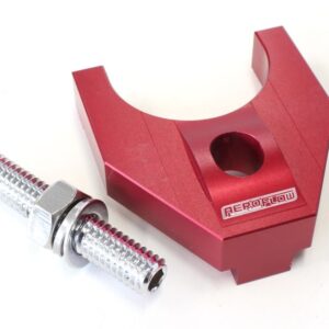 AEROFLOW BILLET DISTRIBUTOR HOLD DOWN RED LARGE V2 WINDSOR & 351C