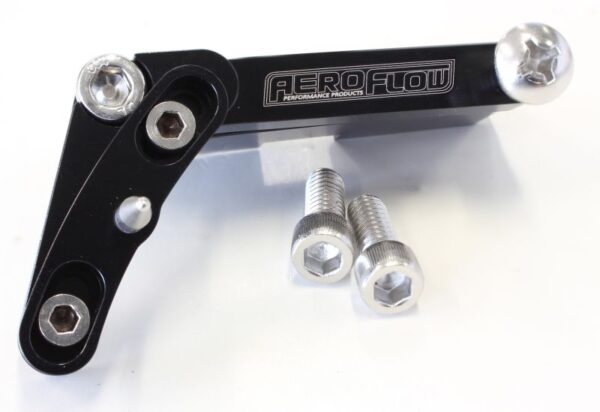AEROFLOW BBC 8" TIMING POINTER BLACK WITH 4 DEG OF ADJUSTMENT