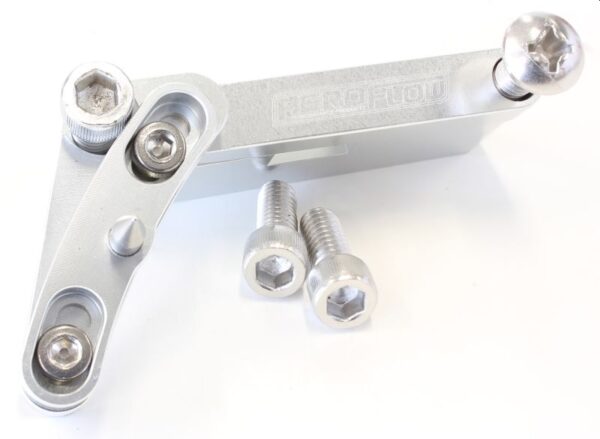 AEROFLOW BBC 8" TIMING POINTER SILVER WITH 4 DEG OF ADJUSTMEN
