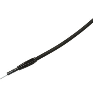 AEROFLOW HOLDEN 253 308 EARLY V8 ENGINEDIPSTICK S/S FLEXIBLE BRAID HQ AF64-2105BLK