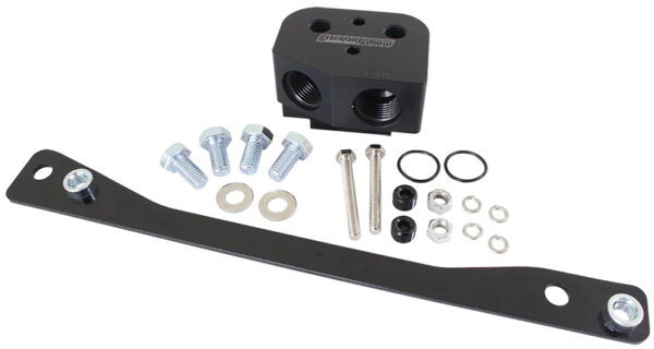AEROFLOW LS OIL COOLER ADAPTER -8ORB FRONT SUMP VT VX VY VZ