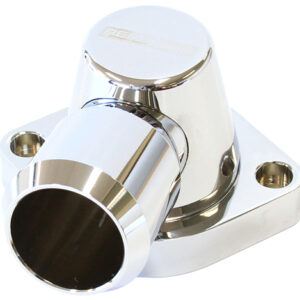 AEROFLOW BILLET THERMOSTAT HOUSING CHROME SWIVEL LS3 ONLY