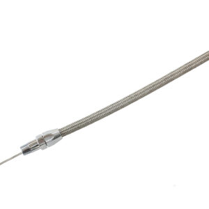 AEROFLOW 1/4" NPT UNIVERSAL DIPSTICK CHROME, 20.75" OAL CAN BE CUT