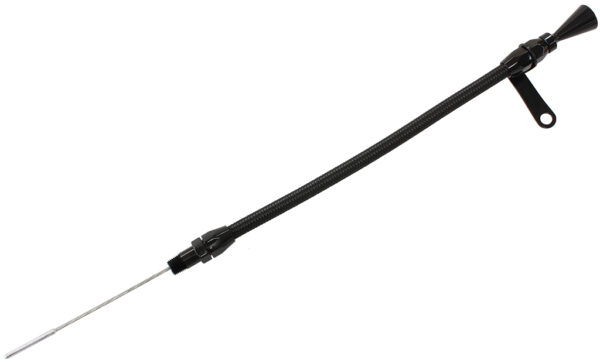 AEROFLOW 1/4" NPT UNIVERSAL DIPSTICK BLACK, 20.75" OAL CAN BE CUT