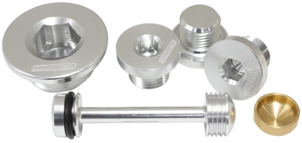 AEROFLOW GM LS WELSH PLUG KIT WITH 6061 BARBELL FREEZE