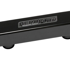 AEROFLOW AUDI VW 1.8L 20V FUEL RAIL -8ORB INLETS / OUTLETS BLACK