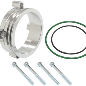 AEROFLOW BOSCH DBW 82mm THROTTLE ADAPT INTERCOOLER CLAMP 3.5 INCH SIL