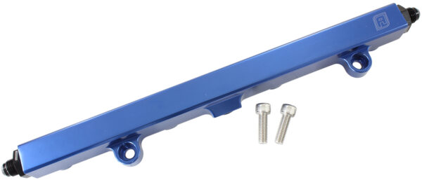 AEROFLOW HONDA K20 K24 FUEL RAIL -8ORB INLETS / OUTLETS BLUE