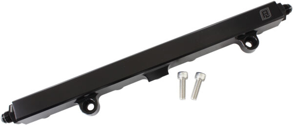 AEROFLOW HONDA K20 K24 FUEL RAIL -8ORB INLETS / OUTLETS BLACK