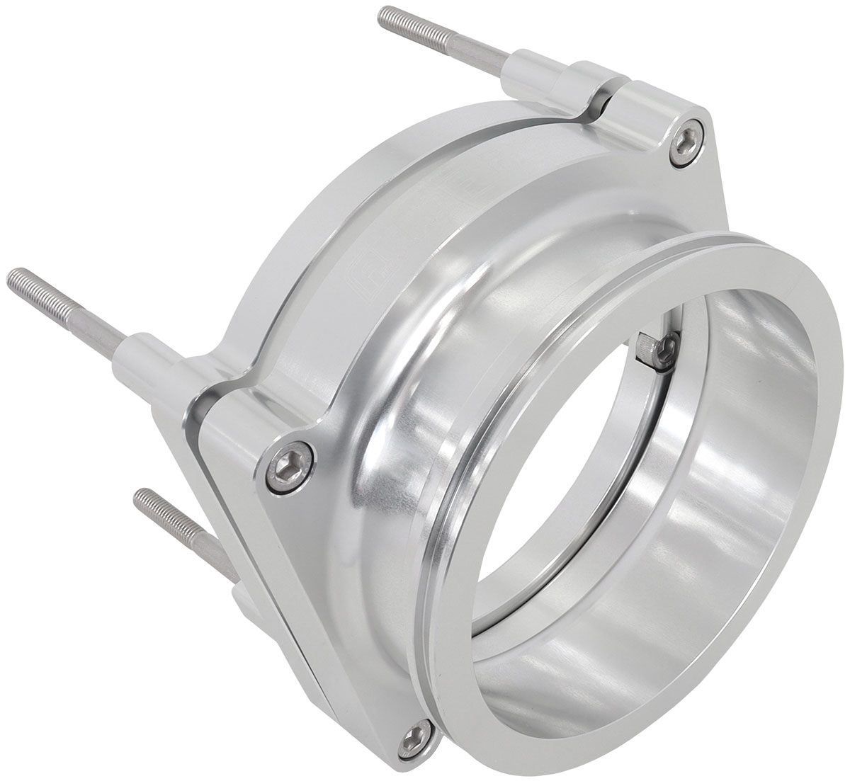 AEROFLOW GM LS 102mm THROTTLE ADAPTER INTERCOOLER CLAMP 4 INCH SILVE