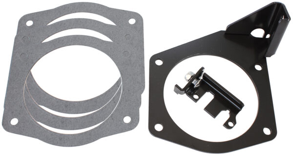 AEROFLOW LS 95MM THROTTLE CABLE BRACKETGM HOLDEN 4 BOLT 90MM KICKDOWN