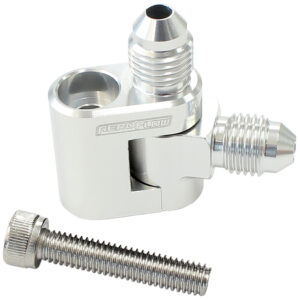 AEROFLOW DUAL SWIVEL GM LS WATER CROSS-OVER ADAPTER 2 -4AN STEAM VENT