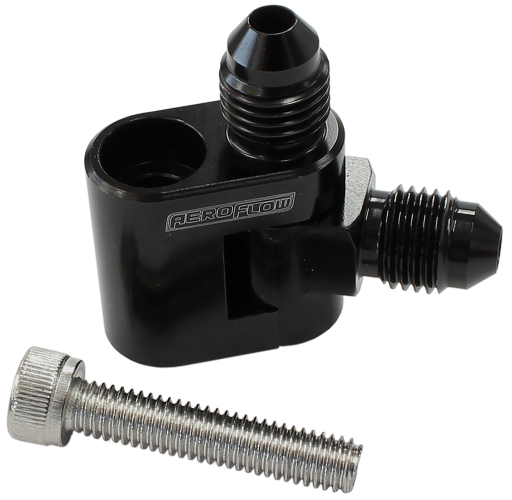 AEROFLOW DUAL SWIVEL GM LS WATER CROSS OVER ADAPTER 2 -4AN STEAM VENT