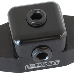 AEROFLOW GM LS OIL PORT ADAPTER ALLOWS TWIN TURB, SINGL TURB & GAUGE