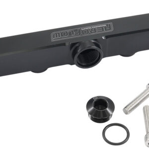 AEROFLOW MITSUBISHI 4G63 EVO 4 to 9 FUEL RAIL -10ORB BLACK