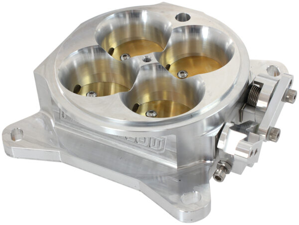 AEROFLOW 4BBL Throttle Body 1375cfm Raw Finish 4150 / 4500 4bbl