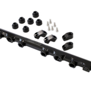 AEROFLOW FUEL RAIL KIT SUIT TOYOTA 2JZGTE VVTI NON-VVTI BLACK