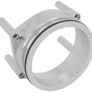 AEROFLOW 95mm CABLE THROTTLE ADAPTER INTERCOOLER CLAMP 4 INCH SILVE