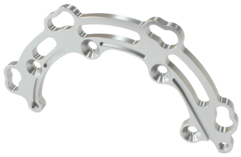 AEROFLOW STARTER PLATE FOR BELT GUARD SUIT STD ROOTS BLOWER SILVER