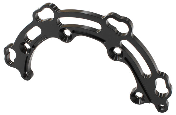 AEROFLOW STARTER PLATE FOR BELT GUARD SUIT STD ROOTS BLOWER BLACK