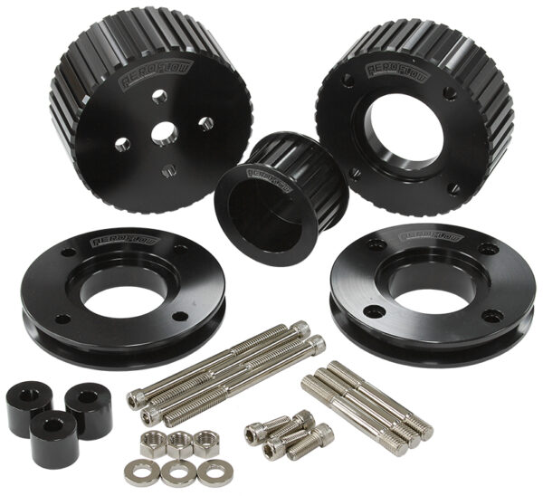 AEROFLOW GILMER DRIVE KIT - BLACK HOLDEN 5.0L 304ci V8 VN-VS