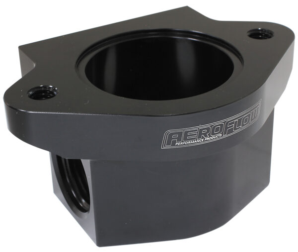 AEROFLOW BILLET REMOTE THERMOSTAT HOUSI-12ORB PORTS EACH SIDE CHEV AF64-3043BLK