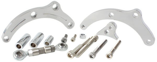AEROFLOW BBC SUIT LOW MOUNT ALT BRACK P/SIDE SHORT PUMP - POLISHED