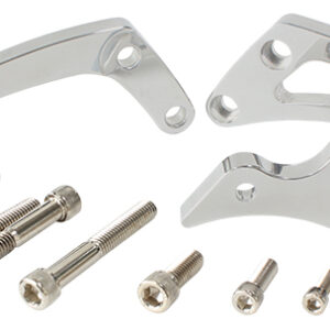 AEROFLOW SBC SUIT LOW MOUNT ALT BRACKETLEFT SIDE SWP POLISH KIT