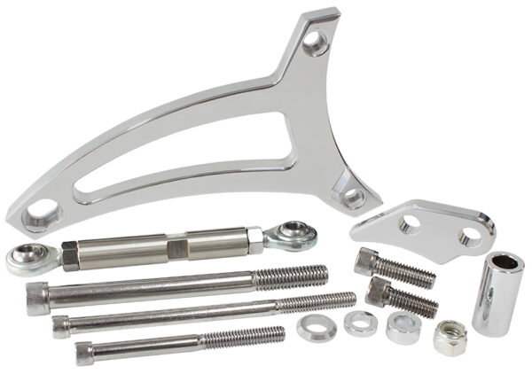 AEROFLOW BILLET ALTERNATOR BRACKET 351W ***NOTE*** POLISHED