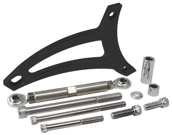 AEROFLOW BLACK ALTERNATOR BRACKET 351W AUST DRIVER SIDE