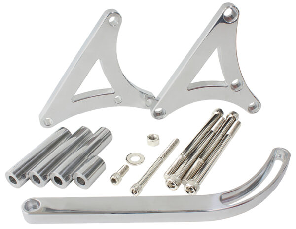 AEROFLOW BILLET HOLDEN V8 PASS SIDE MIDALT BRK HQ-WB EAR/LATE ALTERN