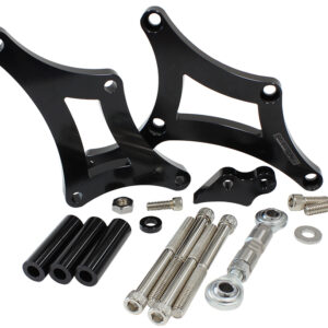 AEROFLOW BLACK ALT BRACK HOLDEN LH-LX DRIVERS SIDE LOW MOUNT