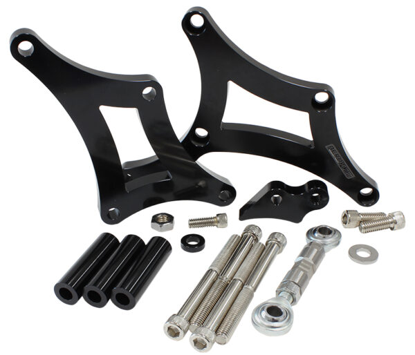 AEROFLOW BLACK ALT BRACK HOLDEN LH-LX DRIVERS SIDE LOW MOUNT