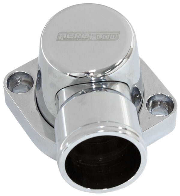 AEROFLOW FORD BB 429 - 460 SWIVEL CHROME THERMOSTAT HOUSING BBF