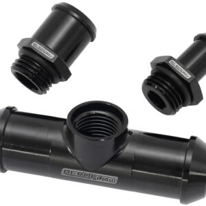 AEROFLOW FORD BARRA BA BF FG XR6 HEATERHOSE T PIECE FALCON BLACK