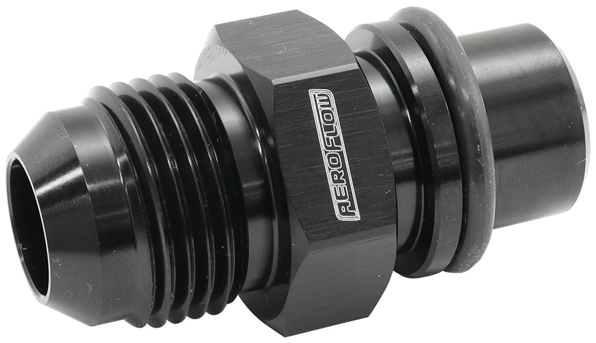AEROFLOW FORD BARRA THERMOSTAT -10AN PRESS IN ADAPTER FITTING HEATETURBO