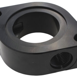 AEROFLOW AEROFLOW CHEV WATER NECK SPACER WITH 2 X -8ORB AUX PORT