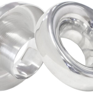AEROFLOW 4" BELLMOUTH SUIT AR70 TURBO OR INTAKE PIPE 6" O.D POLISHED